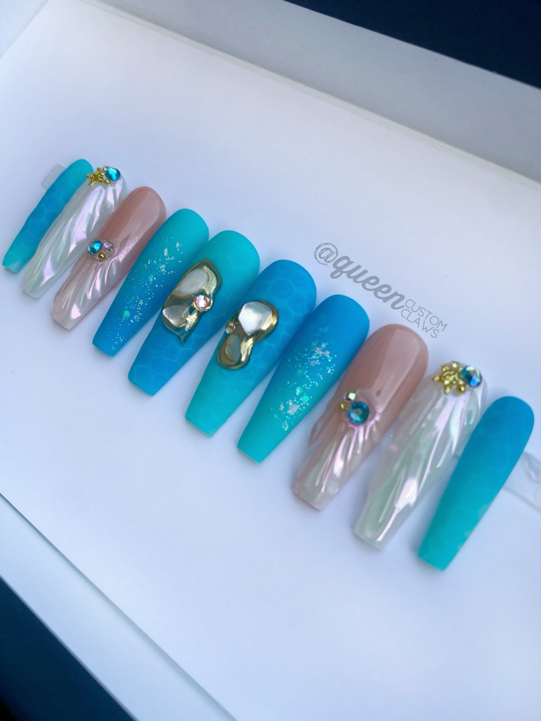 Beach Bliss- press on nails