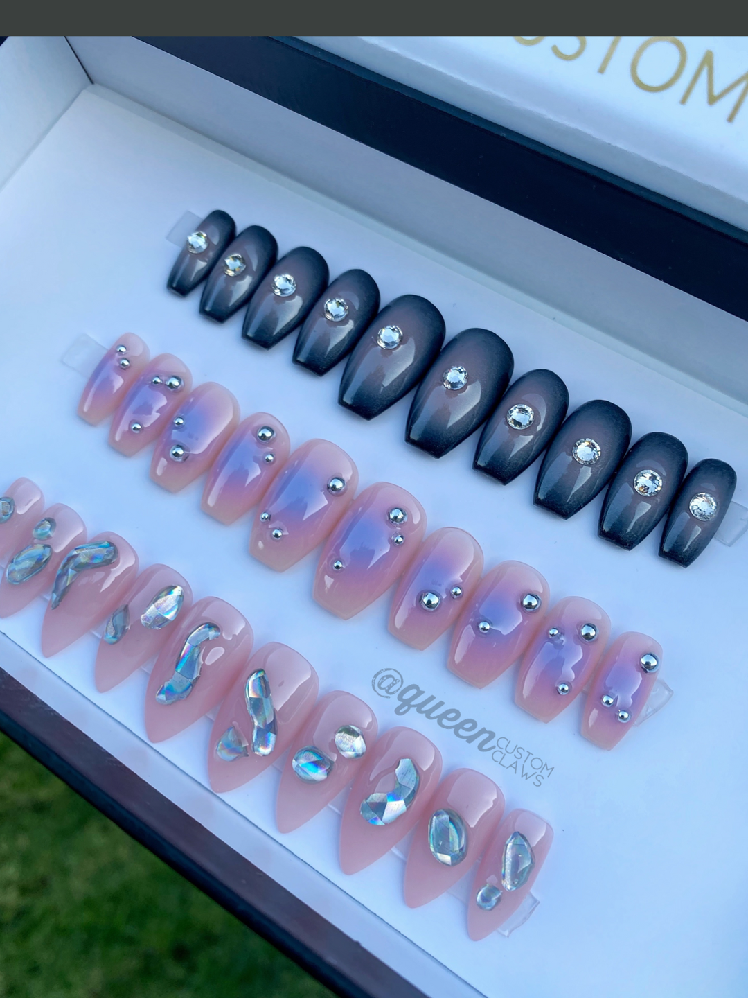 Nude Illusion: aura ombré - press-on nails