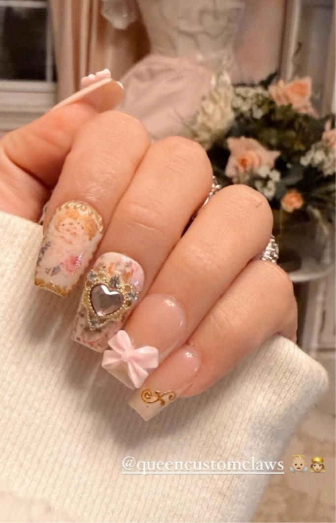 Regency Romance- press on nails