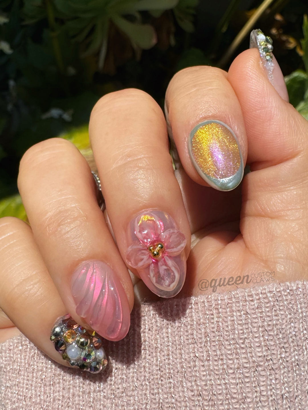 Bella Flora- press on nails