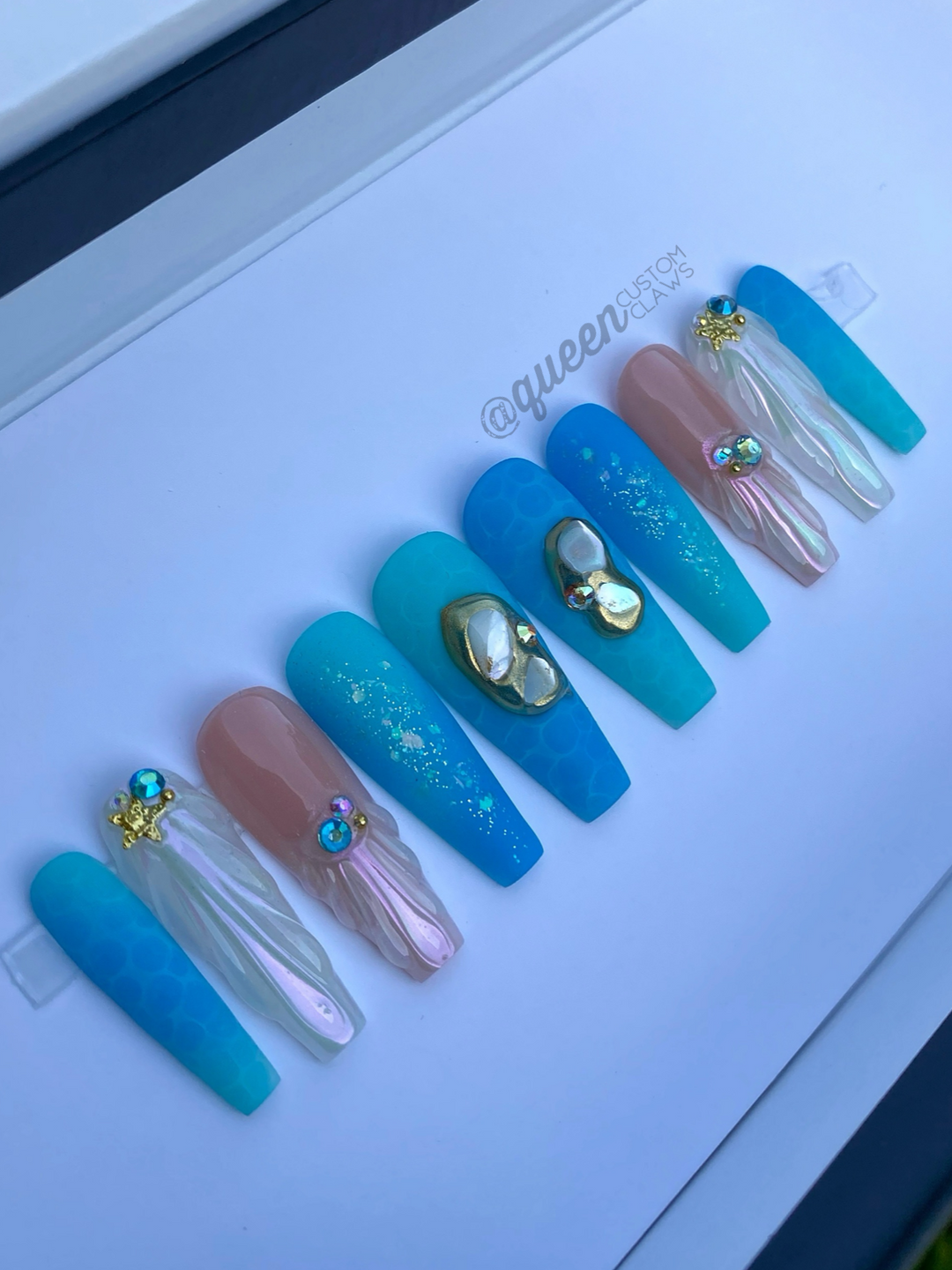 Beach Bliss- press on nails