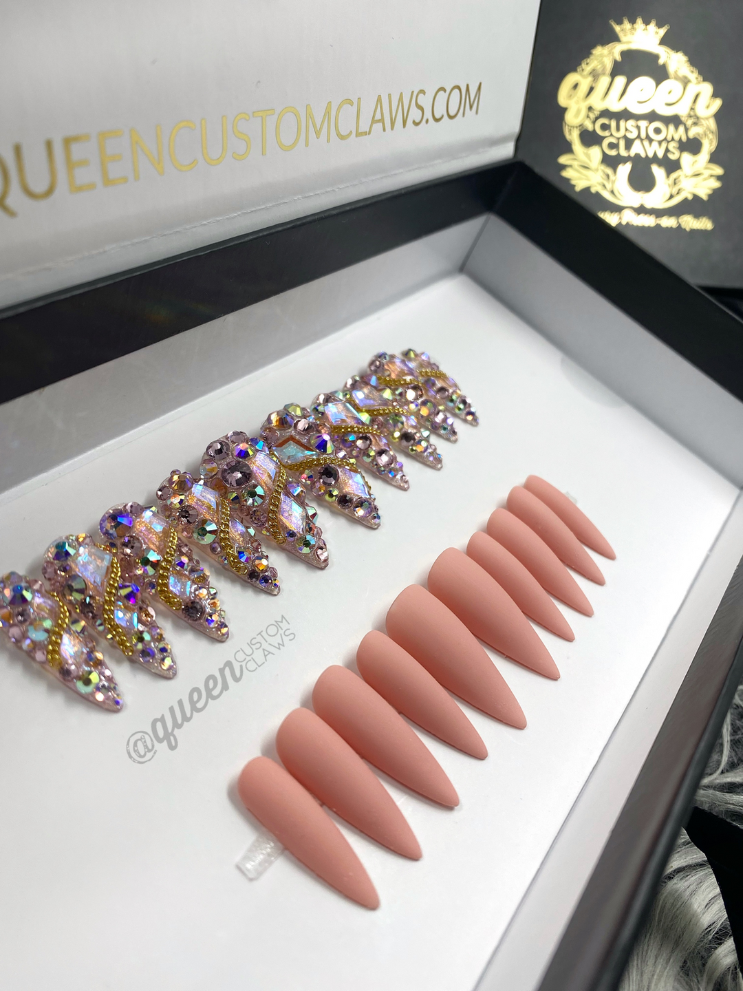 Off the Chain Full Bling - Press on nails