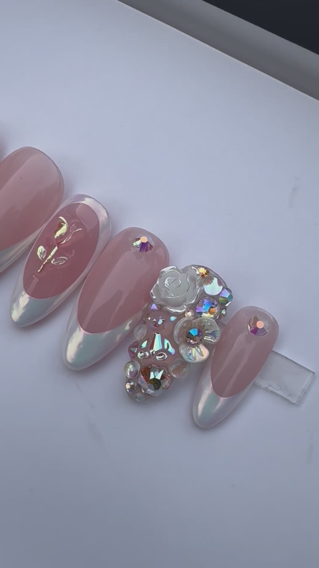 Belle of the Ball Bling press on nails