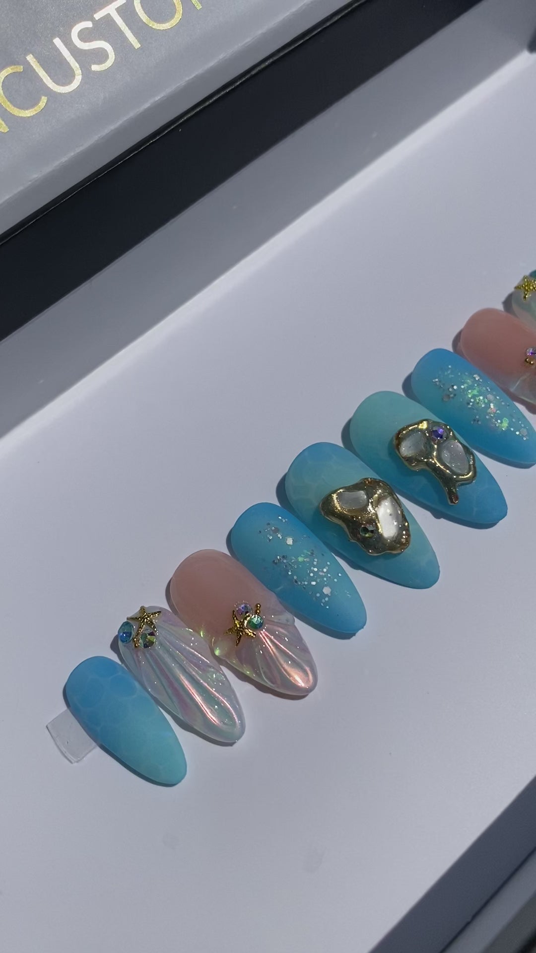 Beach Bliss- press on nails