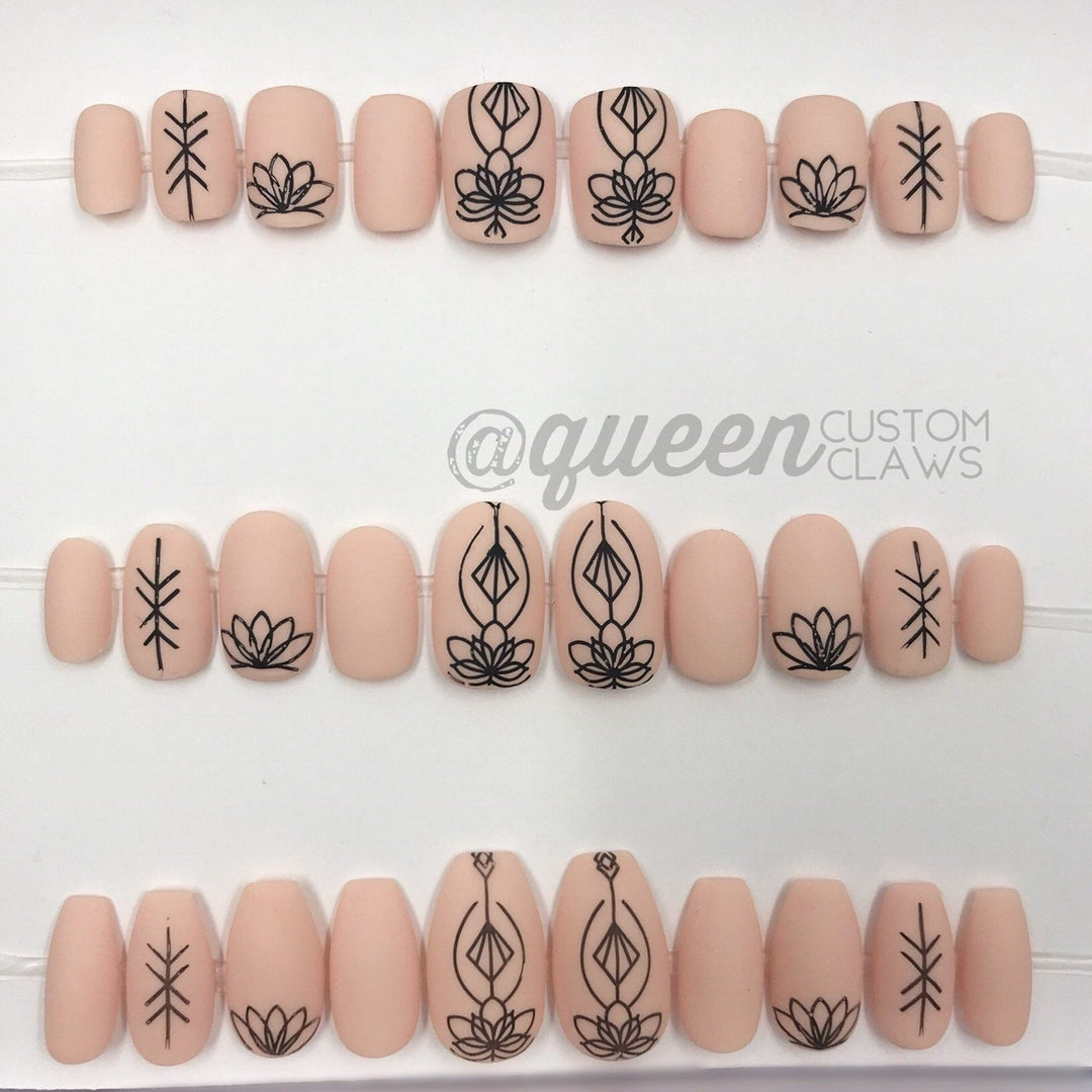Minimal Matte press-on nail