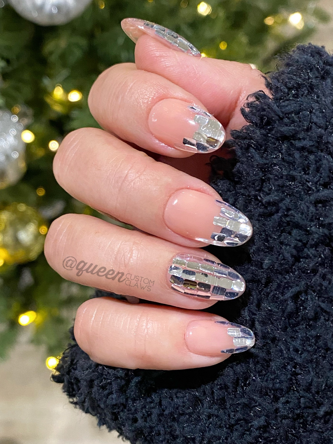 Disco Tips press on nails