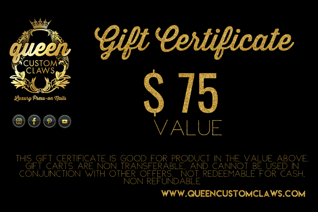 Queen Custom Claws Gift Card