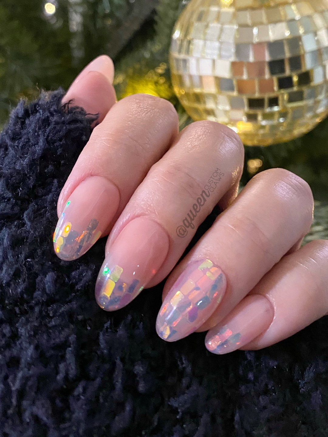 Disco Tips press on nails