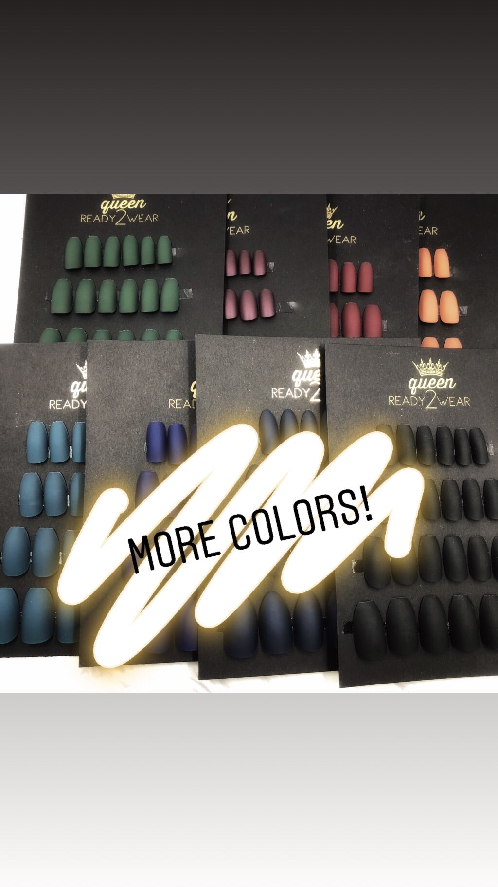 Ready2Wear | Square Matte Press-on nails