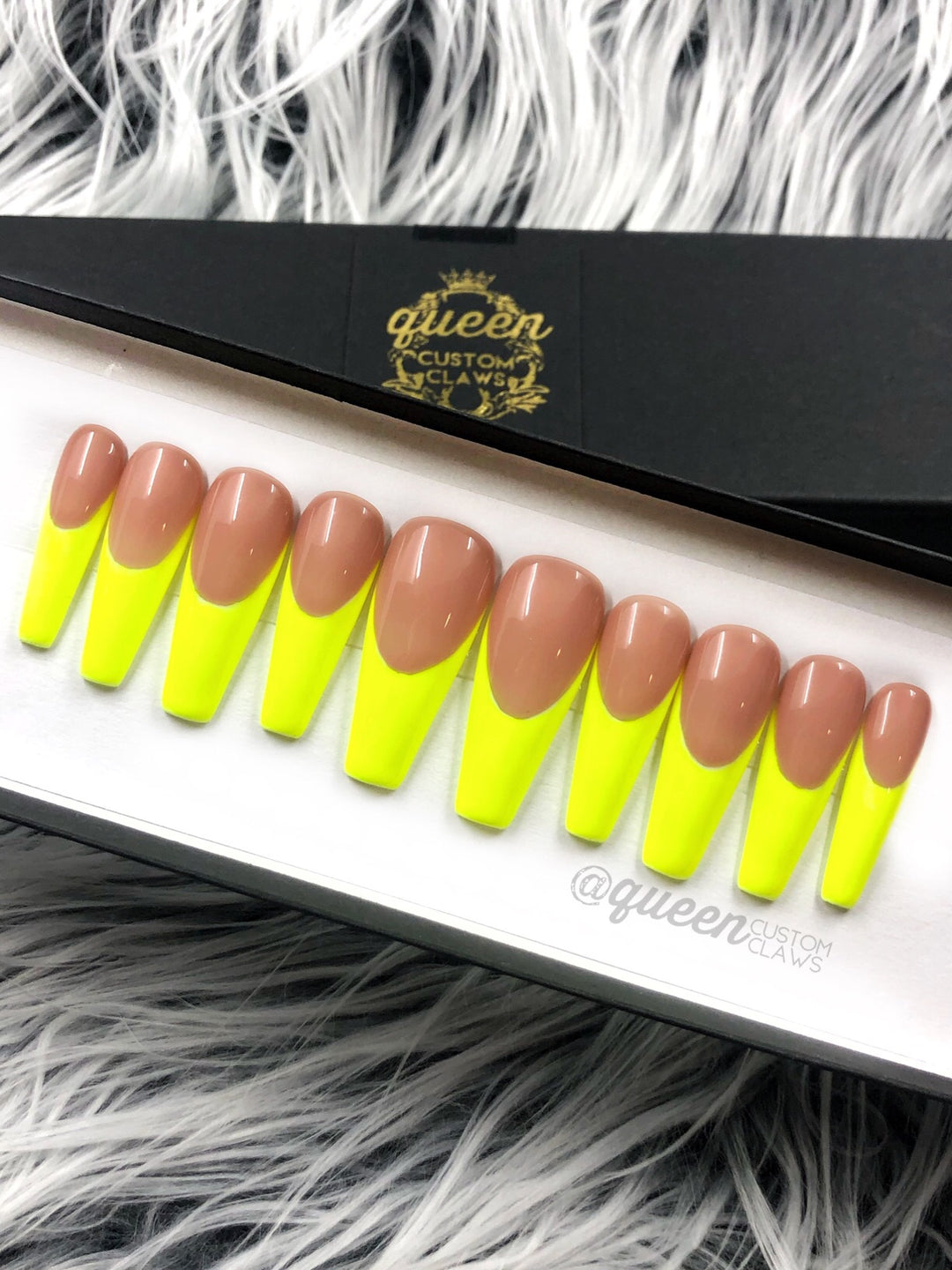 Deep C French Tip Neon