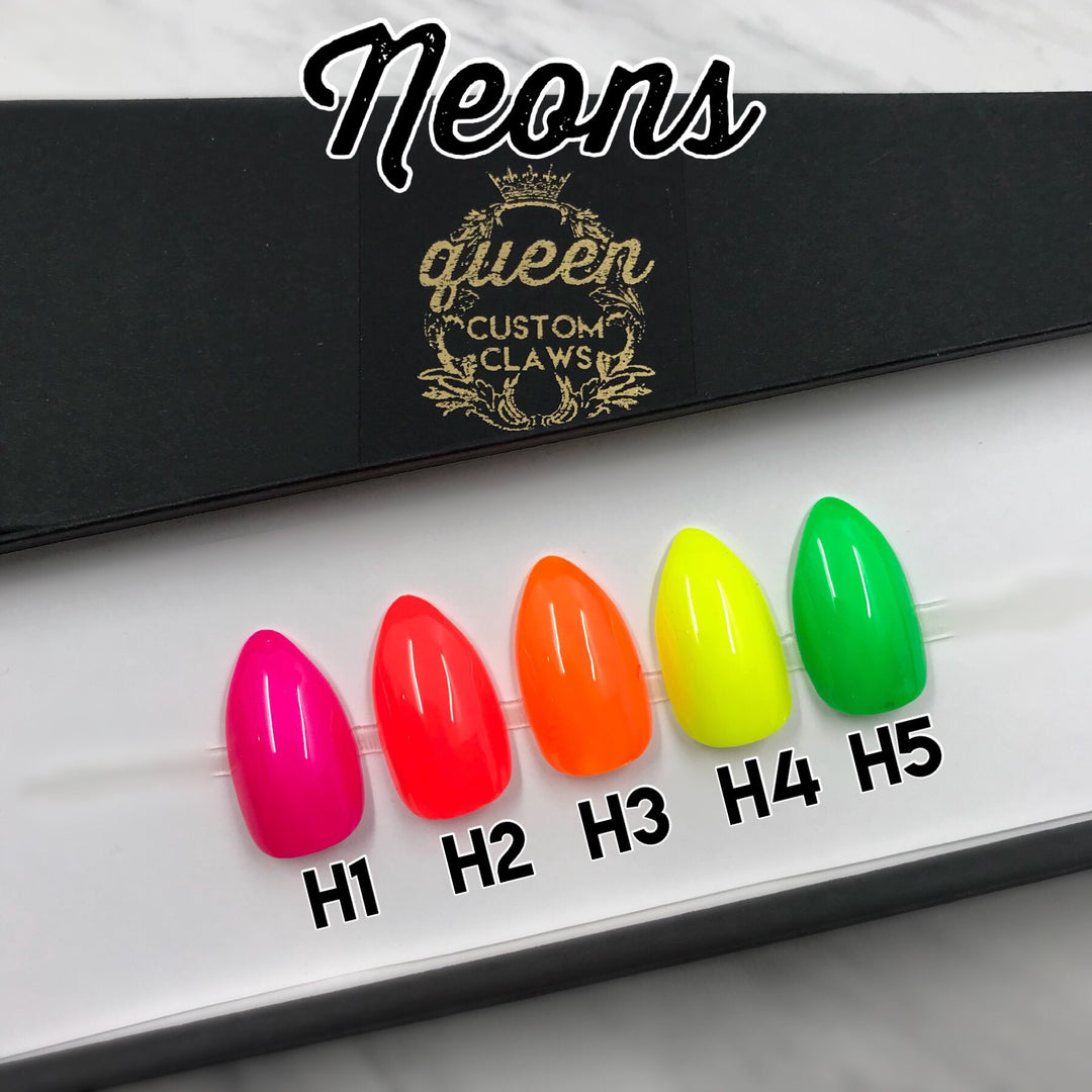 Deep C French Tip Neon