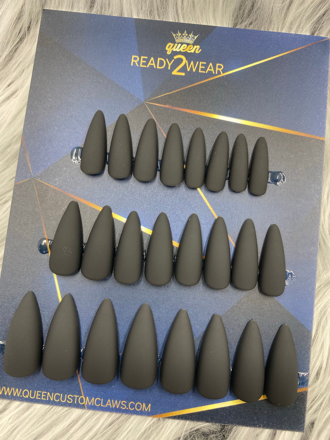 Ready2Wear | Lush Leather : matté Press-on nails