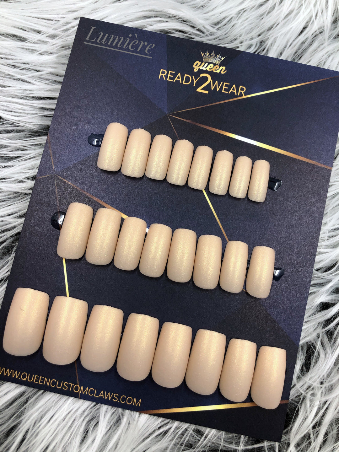 Ready2Wear | Square Matte Press-on nails