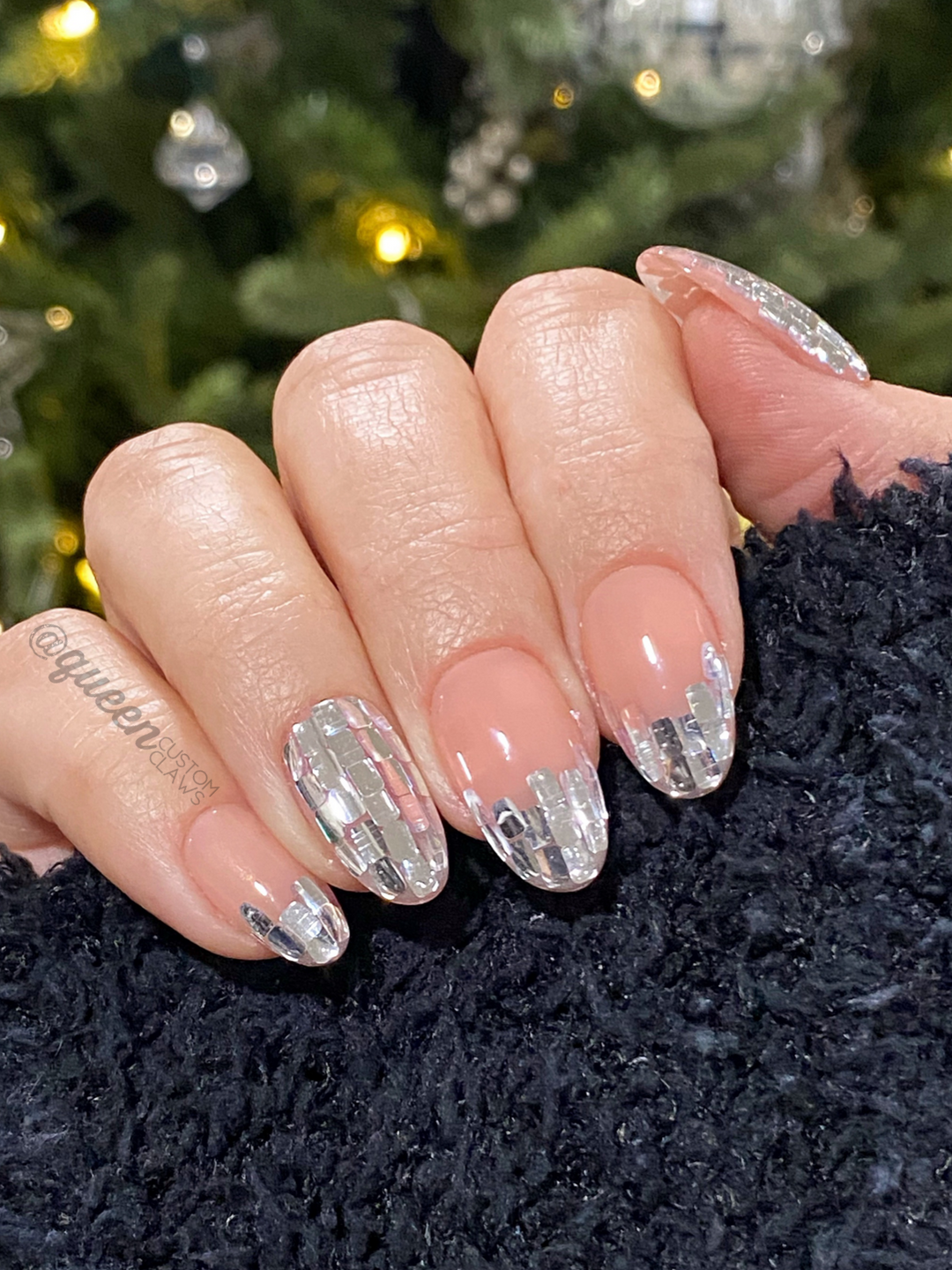 Disco Tips press on nails