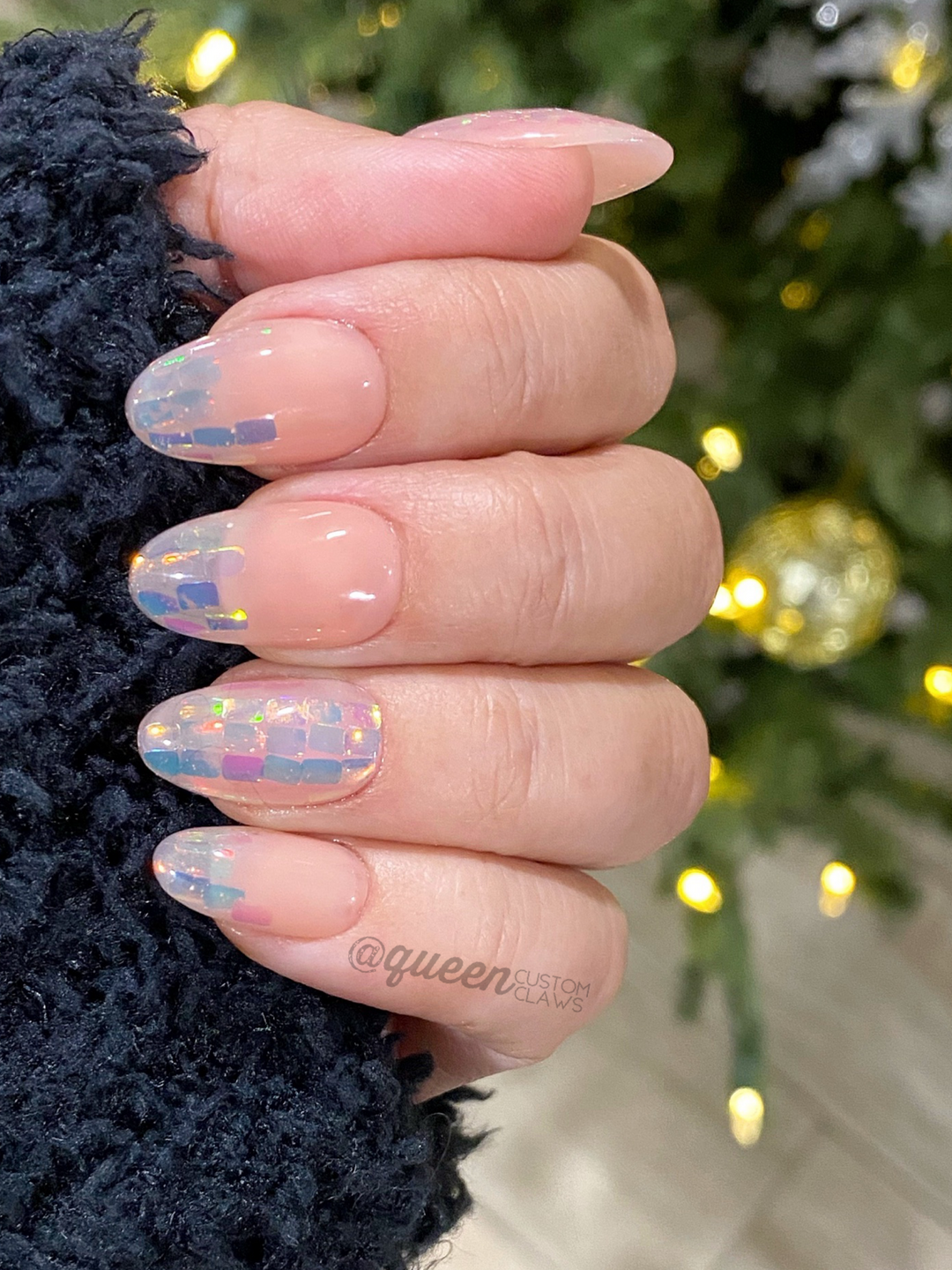 Disco Tips press on nails