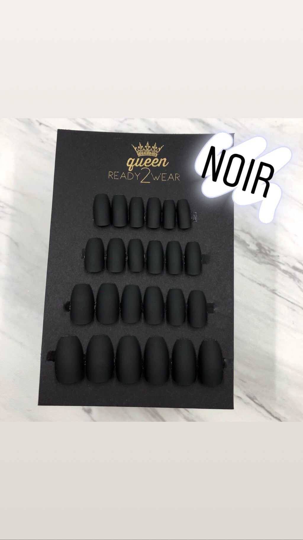 Ready2Wear | Matte Blues Press-on nails