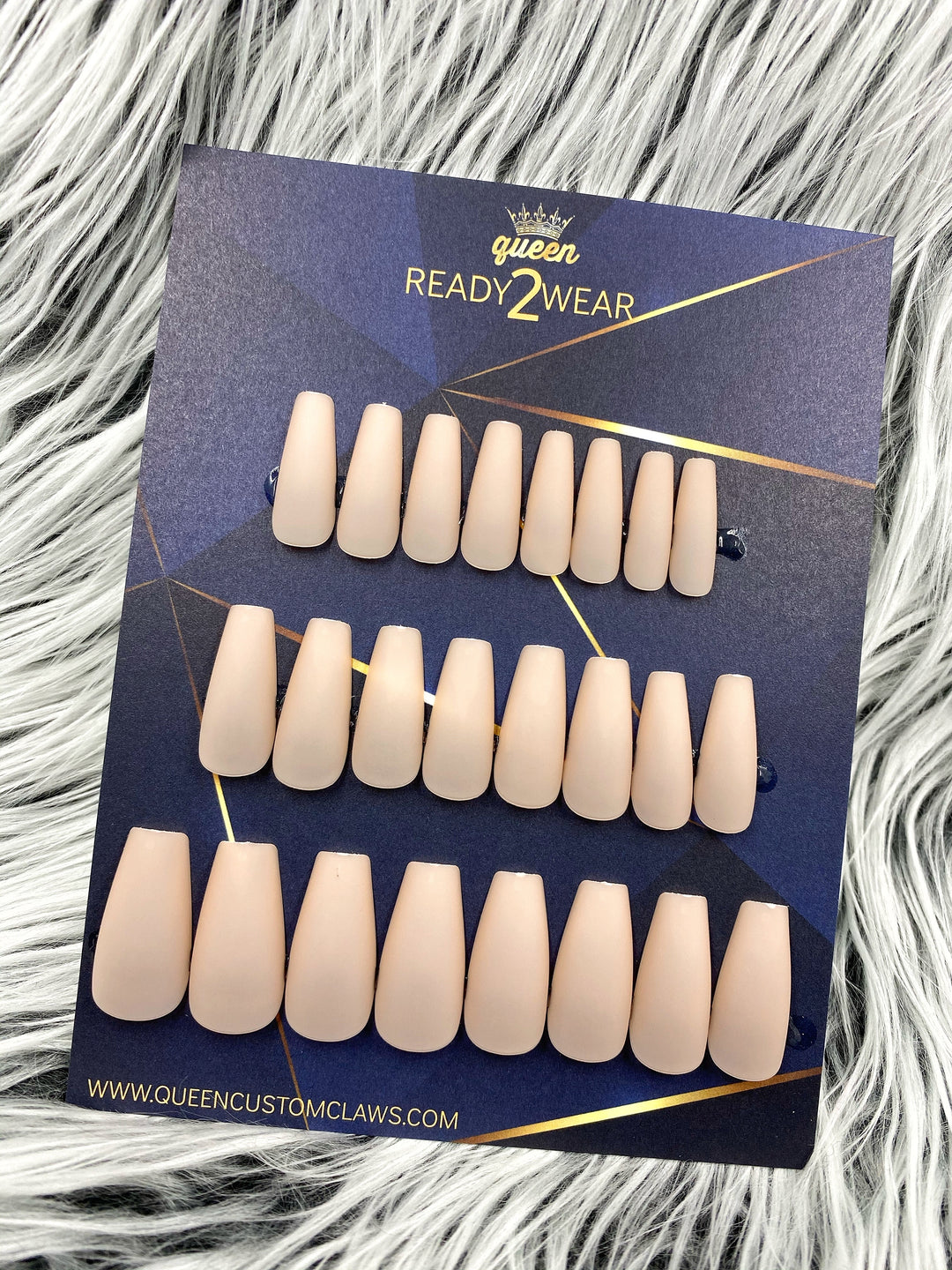 Ready2Wear | Cover Pink : long shiny Press-on nails