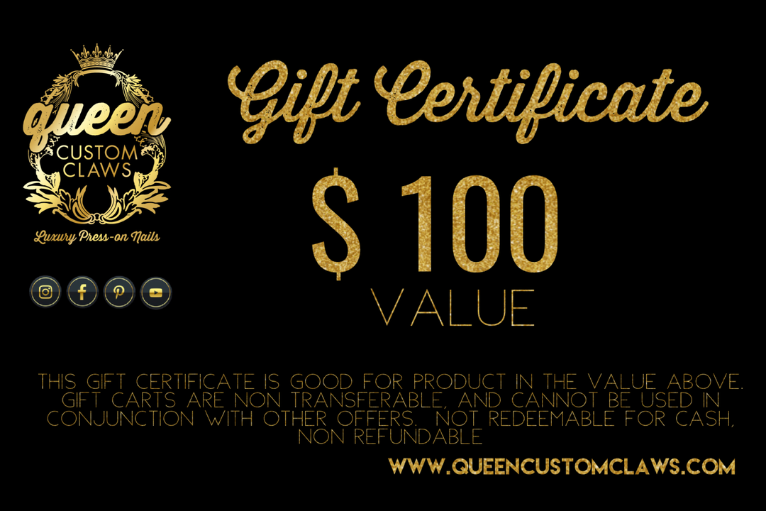 Queen Custom Claws Gift Card