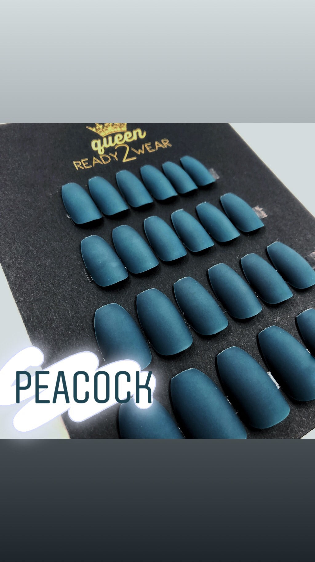 Ready2Wear | Coffin Matte Earthy Press-on nails