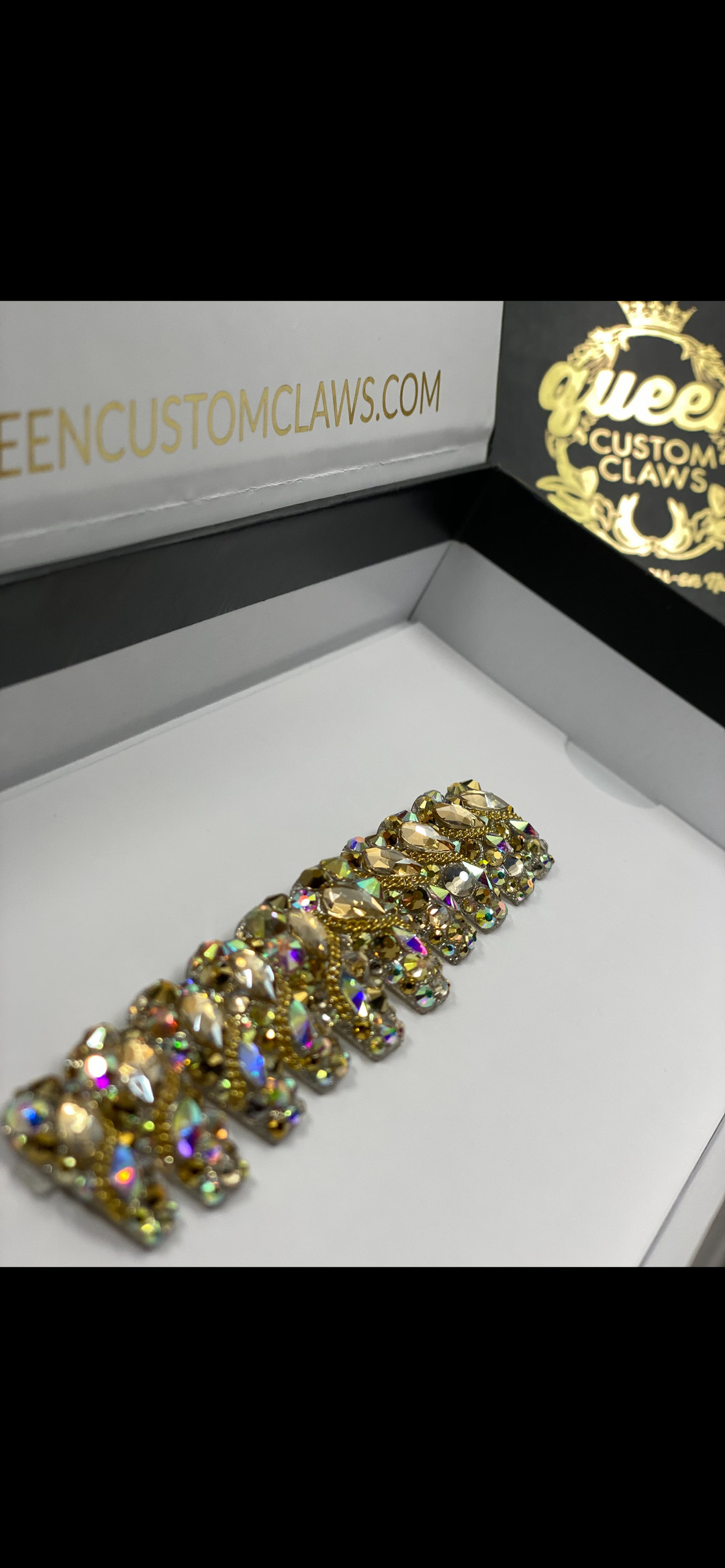 Bling Queen- Full Bling Press on nails