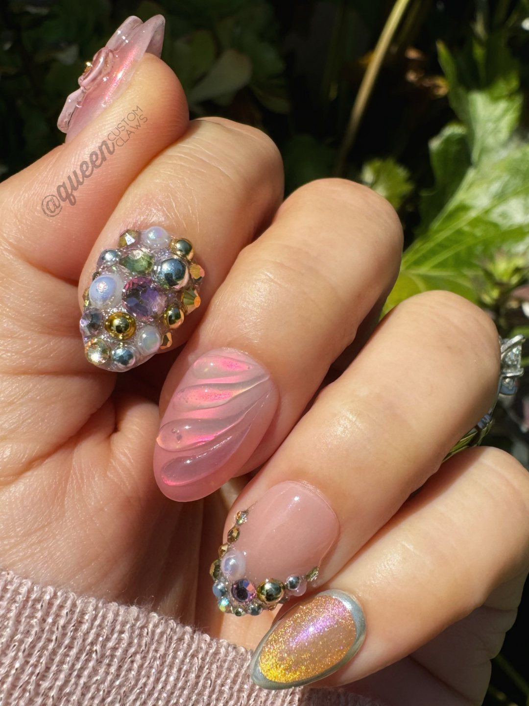 Bella Flora- press on nails