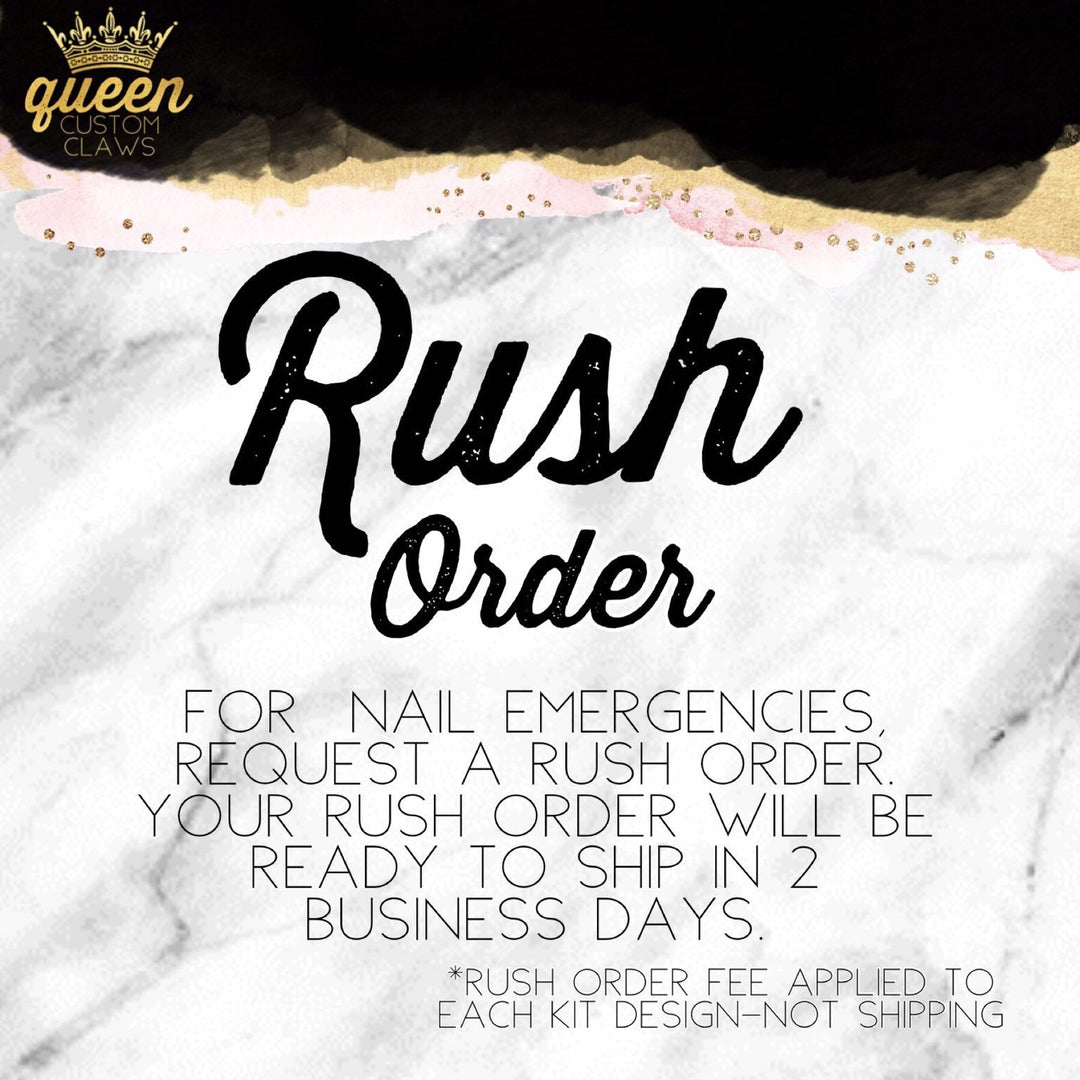 Rush Order Fee-for press-on nails