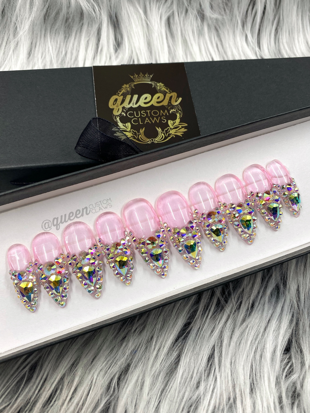 Luxe Bling Tips- Press on nails