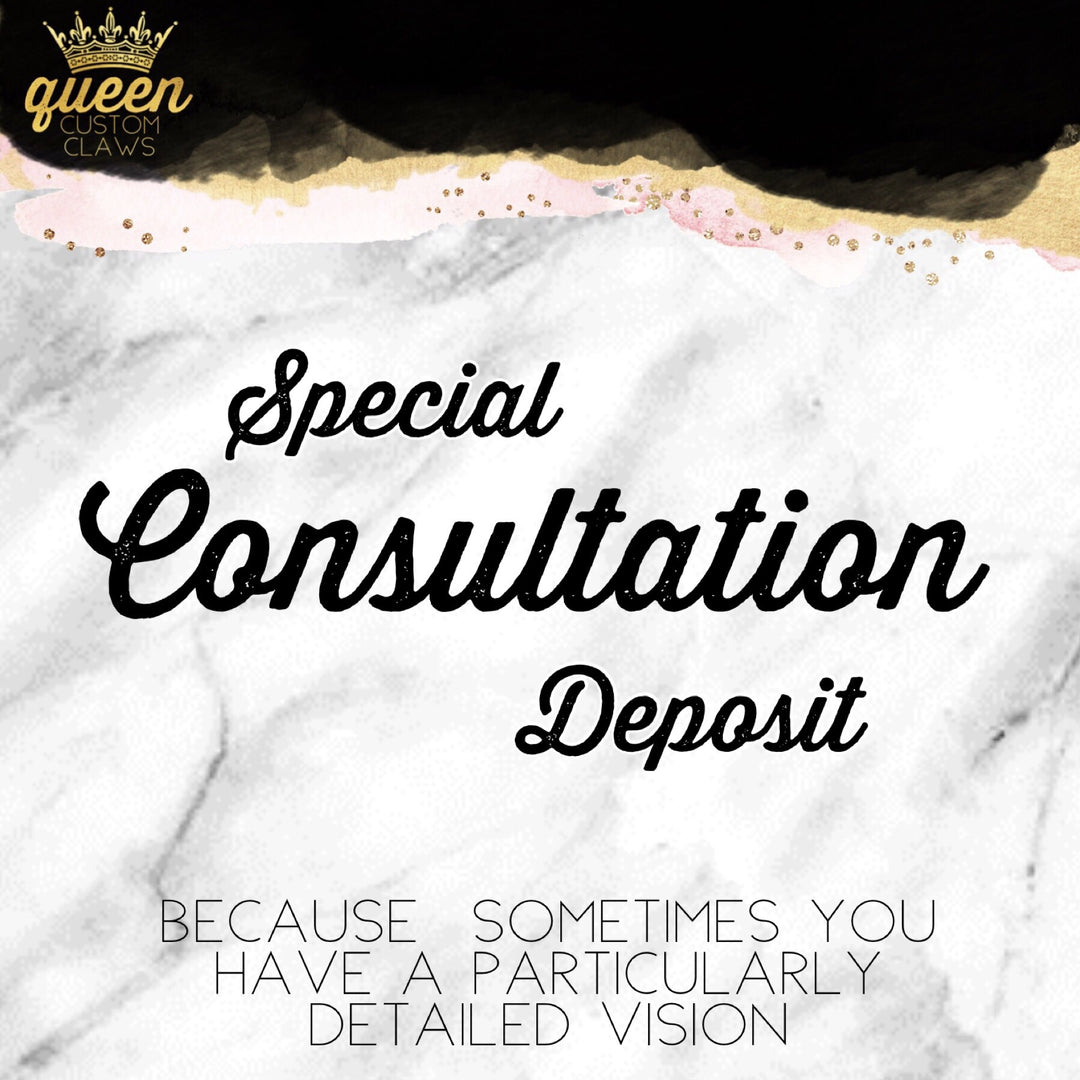 Special Consultation Deposit fee -for press-on nails