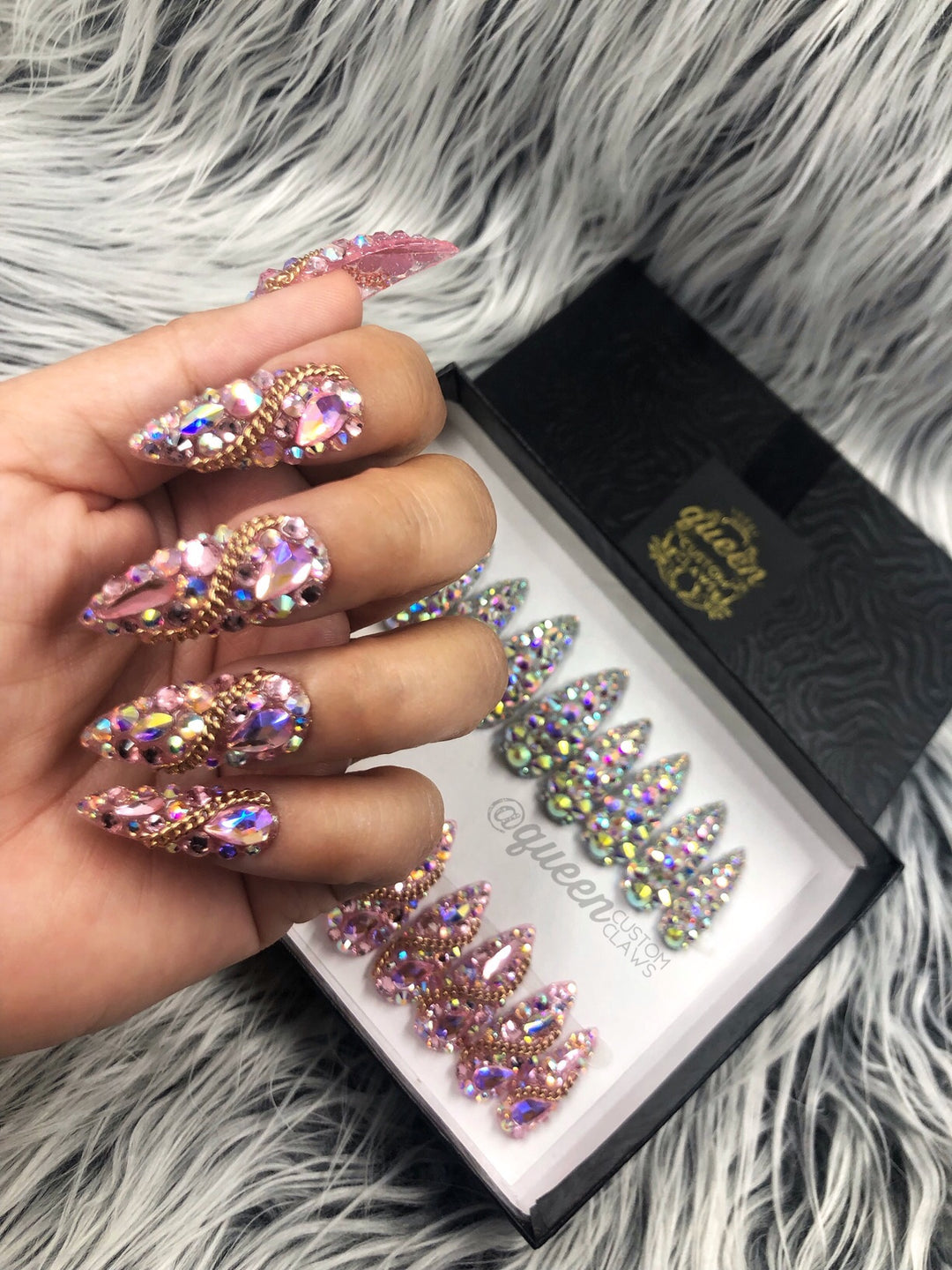 Off the Chain Full Bling - Press on nails